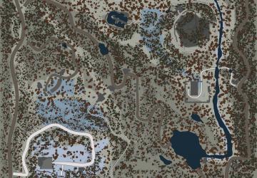 Карта «Первый снег»версия 1 для Spintires: MudRunner (v25.02.21)