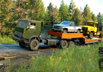 КамАЗ-43101версия 1.1 для SnowRunner (v17.3)