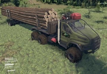 Ural Next Foresterверсия 1.0 для SpinTires (v03.03.16 - v1.5.1)