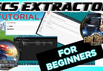 SCS Extractorверсия 1.2 для Euro Truck Simulator 2 (v1.55+)
