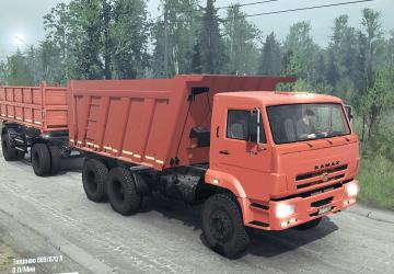 KAmaZ 6520 - Переработкаверсия 1.3 для Spintires: MudRunner (v25.02.21)