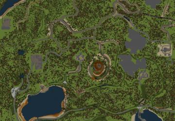 Карта «Озёра»версия 1 для Spintires: MudRunner
