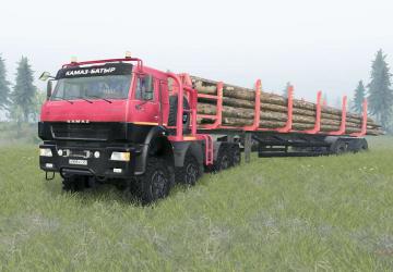 КамАЗ 65228 (Камаз Батыр)для SpinTires (v03.03.16)
