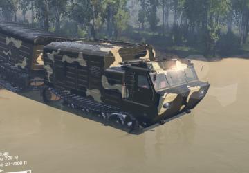 Дт - 8 «Витязь»версия 1.0 для SpinTires (v03.03.16)