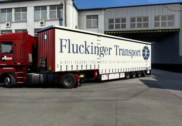 Krone SD27 Jumboliner 3/4/6 Axlesверсия 5.6 для Euro Truck Simulator 2 (v1.54.x, 1.55.x)