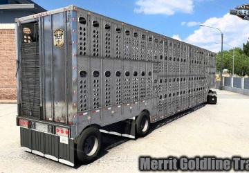Merrit Goldline Trailerверсия 1.1 для American Truck Simulator (v1.48.x)