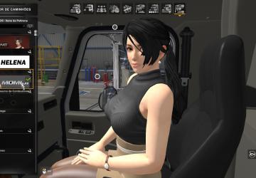 Пассажир Momijiверсия 1.0 для American Truck Simulator (v1.47.x, 1.48.x)