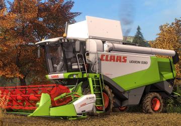Claas Lexion 530 Packверсия 1.0.0.0 для Farming Simulator 2017 (v1.5.x)