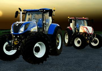 New Holland T7 Seriesверсия 1.5.0.0 для Farming Simulator 2019