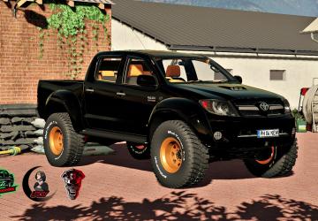 Toyota Hilux Arcticверсия 1.0.0.1 для Farming Simulator 2019 (v1.7x)