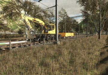 Rail trailerверсия ETA для Farming Simulator 2025