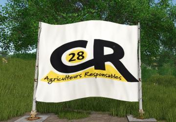 Placeable Rural Coordination 28 Flagверсия 1.0.0.0 для Farming Simulator 2025