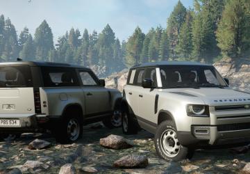 Pack Land Rover Defender (2020)версия 1.3 для SnowRunner (v17.3)