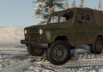 УАЗ-469версия 1.1 для BeamNG.drive (v0.34.x)
