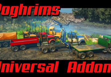 Poghrims Universal Addon Collectionверсия 2.5.0 для SnowRunner (v17.3)