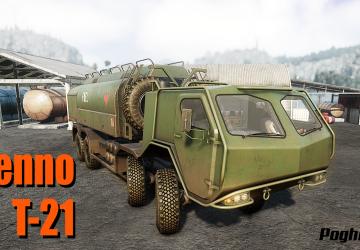 Tenno T-21версия 2.2.0 для SnowRunner (v17.3)