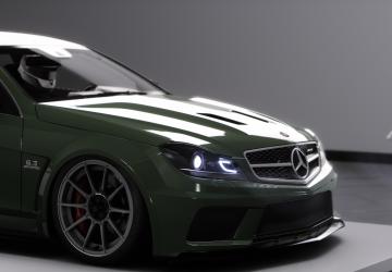 Mercedes C63 AMG Black Series | SWRVN  ’12v2.2 для Assetto Corsa