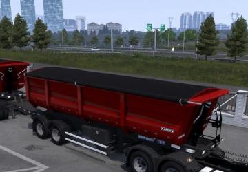 Basculante NEW Rверсия 1.1 для Euro Truck Simulator 2 (v1.54.x, 1.55.x)