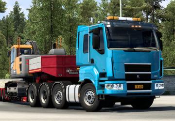 SISU R500/C500/C600версия 19.06.25 для Euro Truck Simulator 2 (v1.54.x)