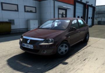 Renault Logan 2011версия 1.1 для American Truck Simulator (v1.47.x)