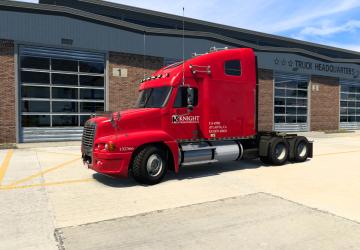 Knight transportationверсия 1.0 для American Truck Simulator (v1.38.x-1.47.x)