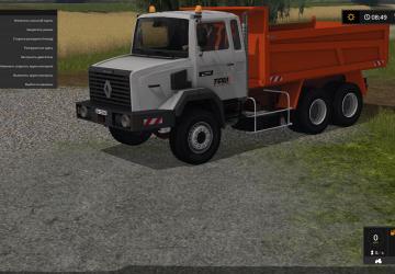 Renault c280 benneверсия 1.0 для Farming Simulator 2017 (v1.5.3.1)