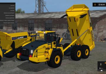 Komatsu HM400-5версия 1.0 для Farming Simulator 2017 (v1.5.3.1)