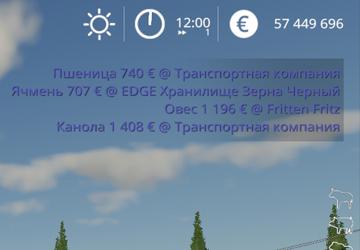 Sell Price Trigger с локализациейверсия 1.0.1.1 для Farming Simulator 2019 (v1.7.1.0)