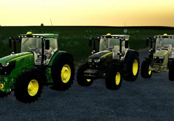 John Deere 6r Seriesверсия 2.2.0.0 для Farming Simulator 2019