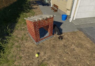 Brick House For Dogsверсия 1.0.0.0 для Farming Simulator 2019