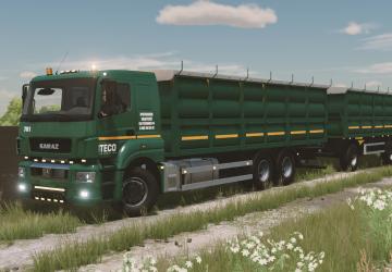 КамАЗ-65207версия 1.1.0.0 для Farming Simulator 2022 (v1.14.x)