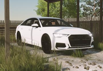 Audi A6 Limousineверсия 1.0.0.0 для Farming Simulator 2022 (v1.14.x)