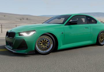 BMW 2-Series (G87/G42)версия 1.0 для BeamNG.drive (v0.34.x)