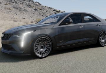 Cadillac CT4-V Blackwingверсия 1.0 для BeamNG.drive (v0.34.x)