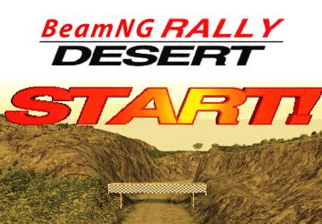 Карта «BeamNG Sega Rally SrDesert Map»версия 4.1 для BeamNG.drive (v0.34.x)