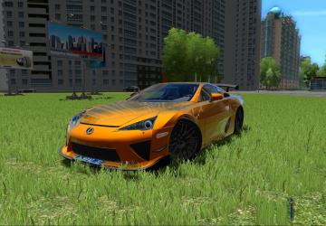 Lexus LF-A Nurbungring Edititonверсия 20.04.20 для City Car Driving (v1.5.8 - 1.5.9.2)