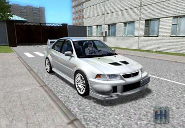 Mitsubishi Lancer Evolution VI 1999версия 19.04.20 для City Car Driving (v1.5.9, 1.5.9.2)
