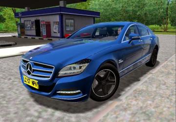 Mercedes-Benz CLS63 AMG 2012версия 16.04.20 для City Car Driving (v1.5.8 - 1.5.9.2)