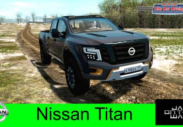 Nissan Titan 2017версия 1.0 для City Car Driving (v1.5.9.2)