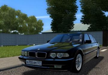 BMW 750i E38 1998 Бумерверсия 18.02.20 для City Car Driving (v1.5.9)