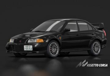 Mitsubishi Lancer Evolution VI GSRверсия 0.94 для Assetto Corsa