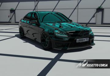 Mercedes-Benz C63 AMG Brabus w204версия Brabus для Assetto Corsa