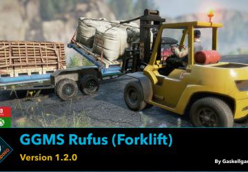 GGMS Rufus (Forklift)версия 1.2.0 для SnowRunner (v17.3)