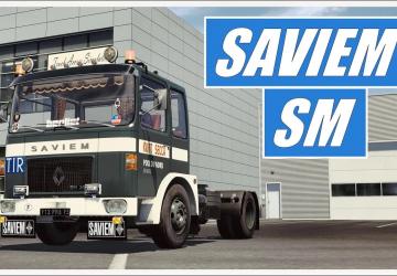 Saviem SMверсия 1.3 для Euro Truck Simulator 2 (v1.54.x)