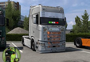 Scania NG Tuning Pack Style Italianверсия 1.0 для Euro Truck Simulator 2 (v1.54)