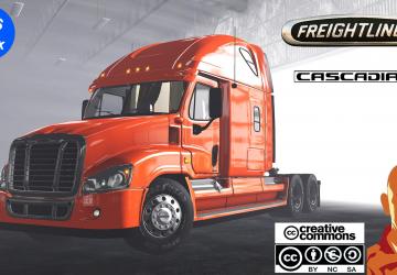 Freightliner Cascadiaверсия 03.05.23 для American Truck Simulator (v1.47.x)