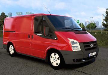 Ford Transit MK7версия 1.1 для American Truck Simulator (v1.47.x)