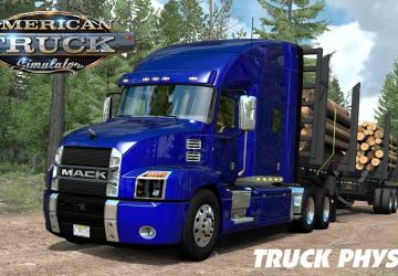 Physics Tweakверсия 1.0 для American Truck Simulator (v1.46.x, 1.47.x)