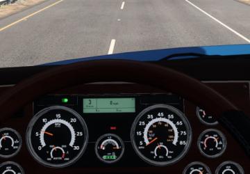 WS 5700 XE dashboard computer + GPSверсия 1.0 для American Truck Simulator (v1.46.x, 1.47.x)