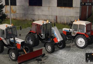 Беларус 82.1 Дорожный и лопатаверсия 1.0 для Farming Simulator 2017 (v1.5.3.1)